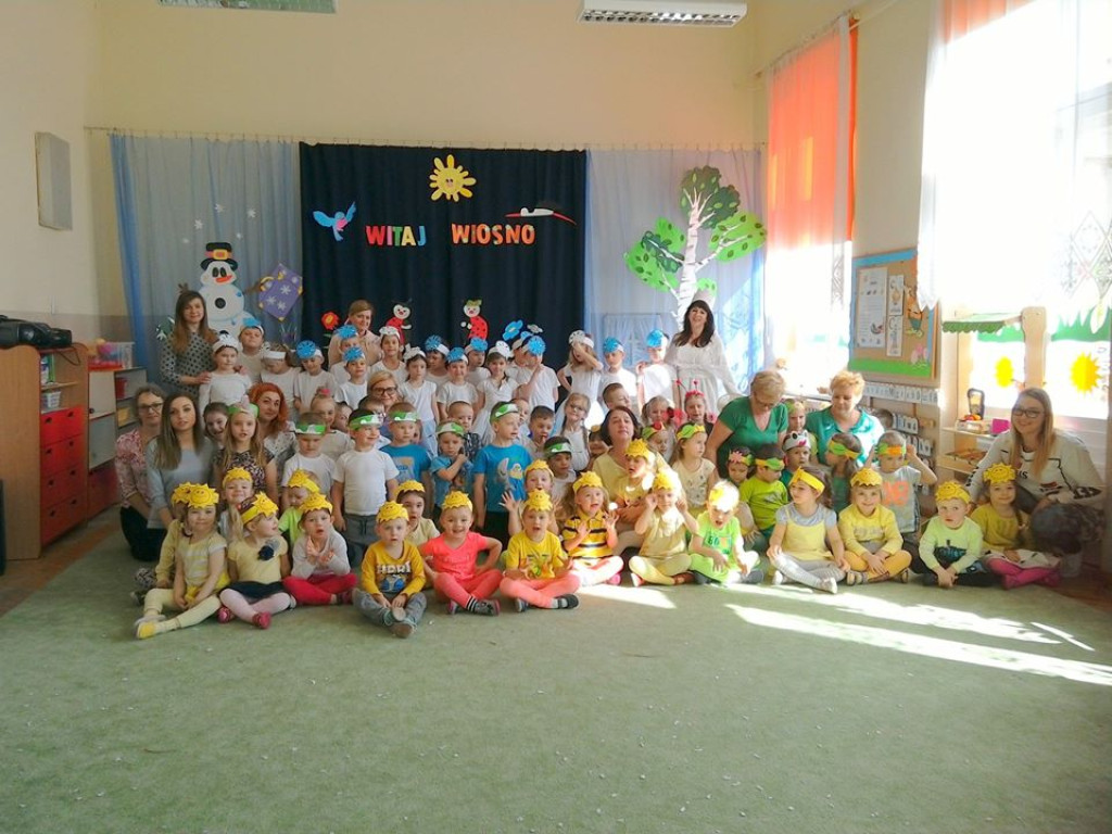 Powitanie wiosny w Przedszkolu nr 8