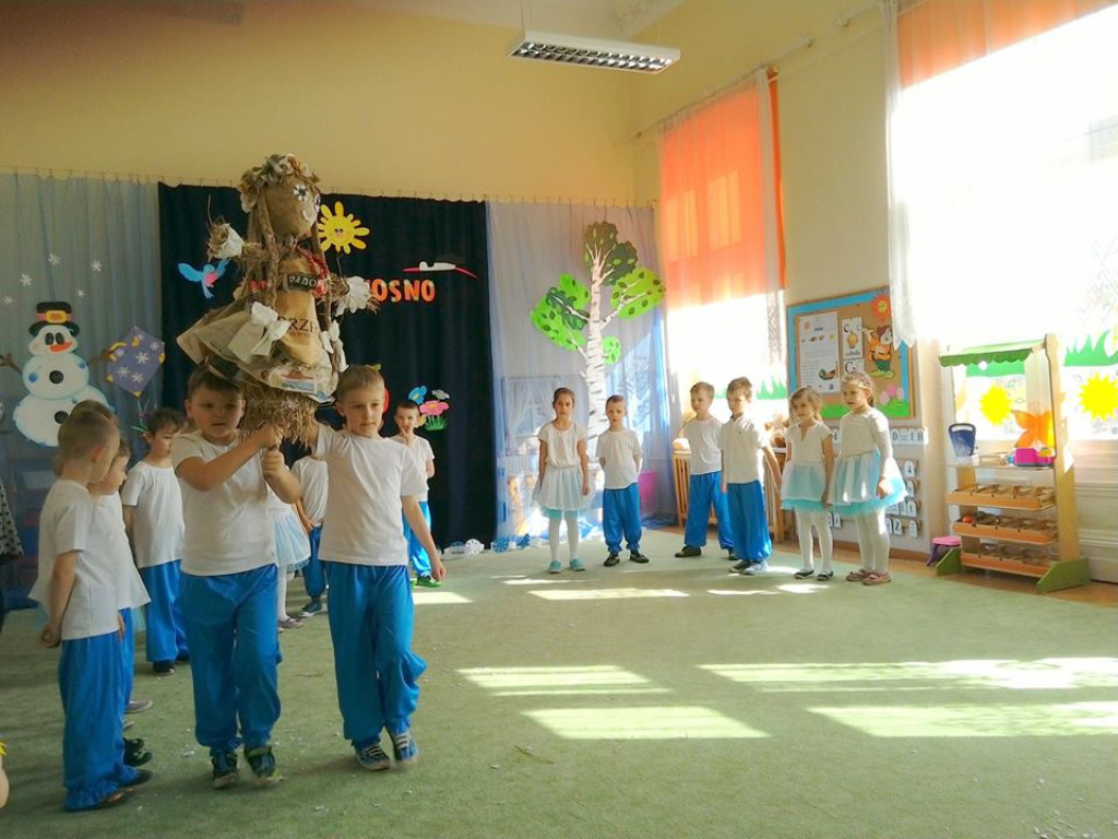 Powitanie wiosny w Przedszkolu nr 8