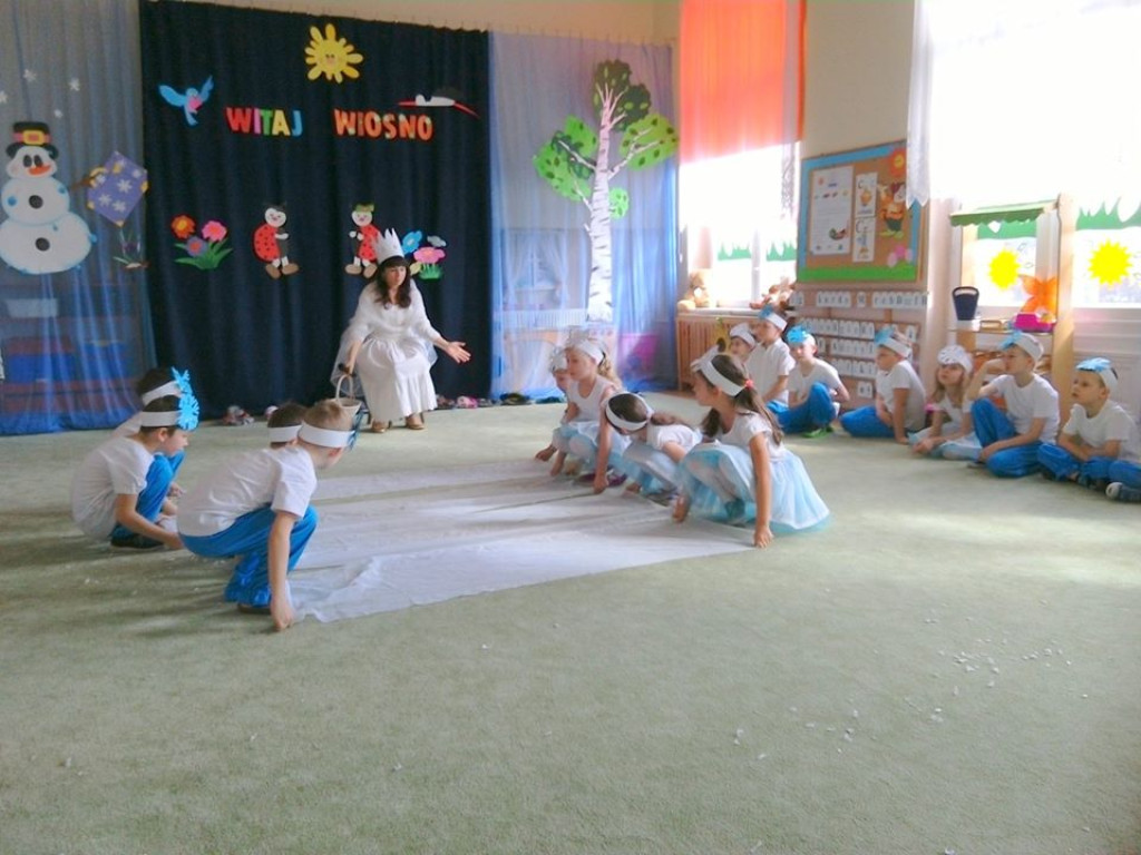 Powitanie wiosny w Przedszkolu nr 8