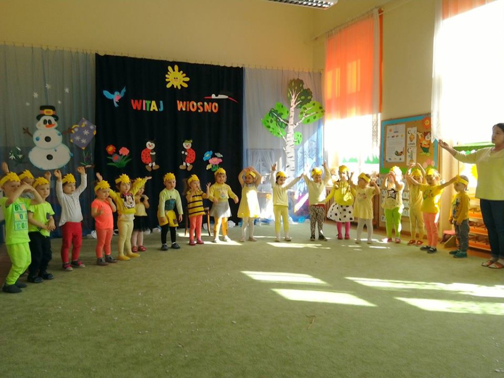 Powitanie wiosny w Przedszkolu nr 8