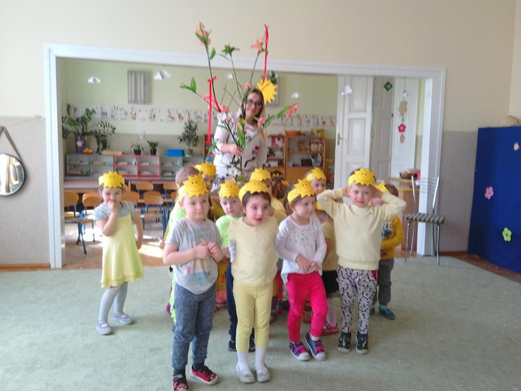 Powitanie wiosny w Przedszkolu nr 8