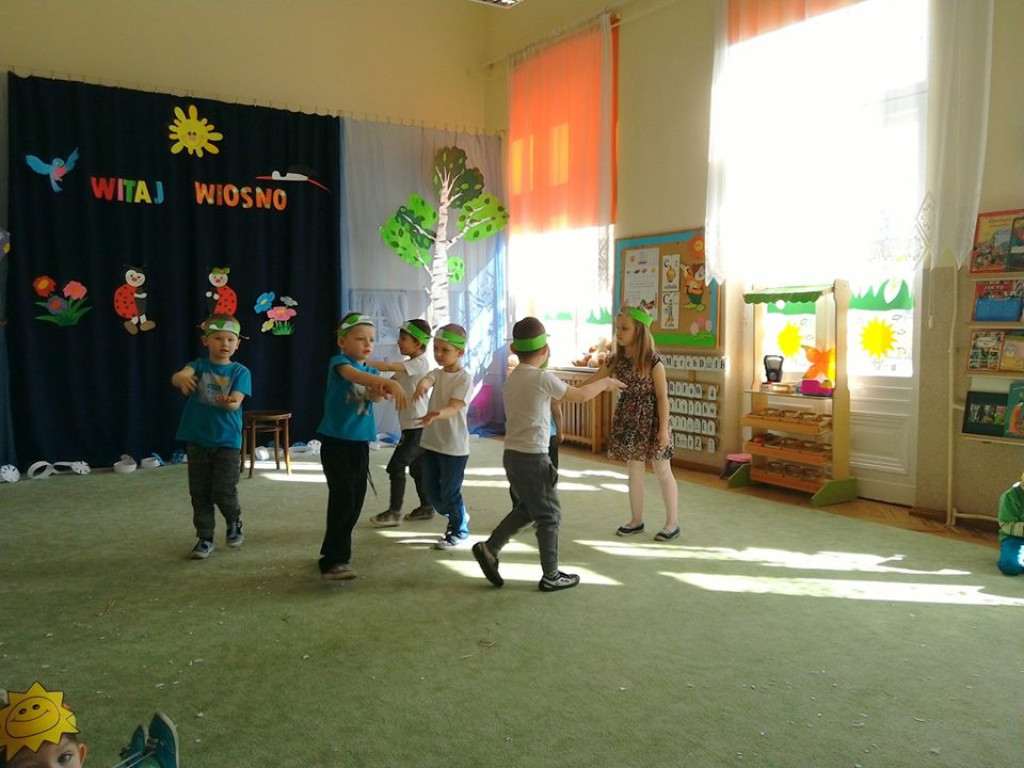 Powitanie wiosny w Przedszkolu nr 8