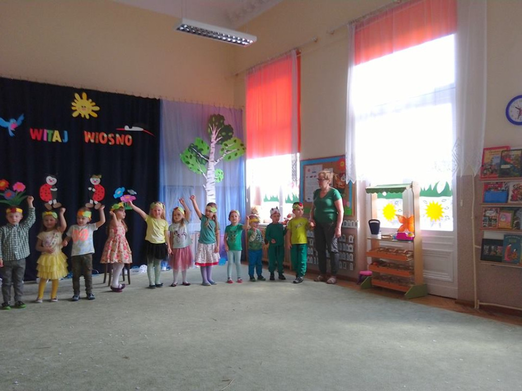 Powitanie wiosny w Przedszkolu nr 8