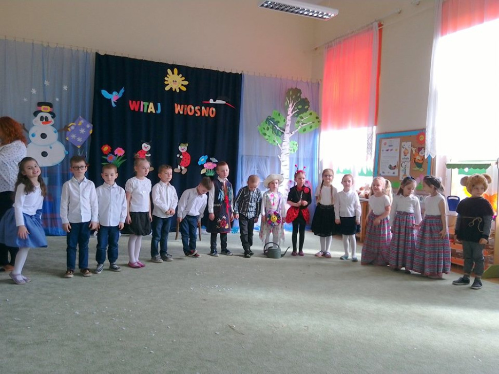 Powitanie wiosny w Przedszkolu nr 8