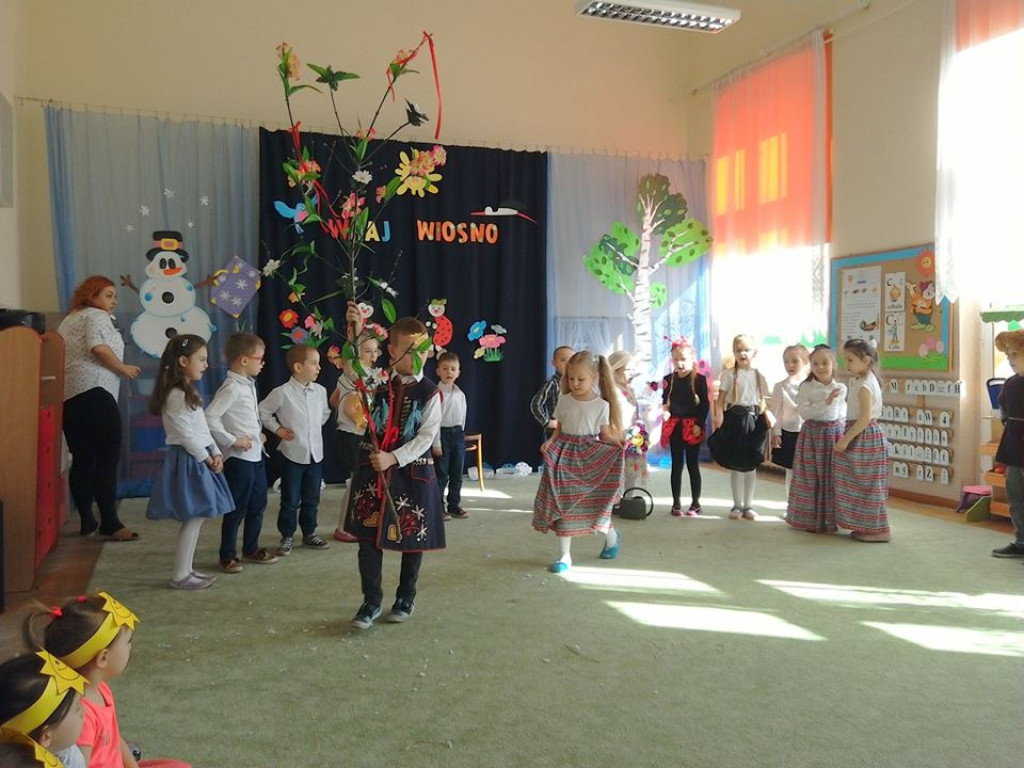 Powitanie wiosny w Przedszkolu nr 8