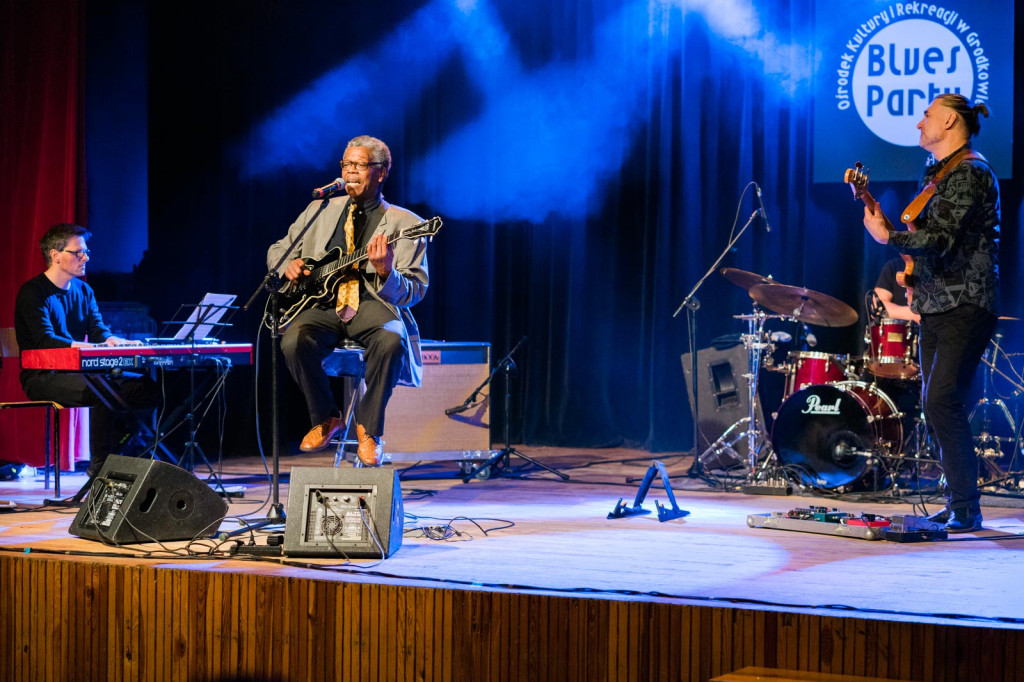 Mike Russell w Grodkowie - kwietniowe Blues Party (fotorelacja)