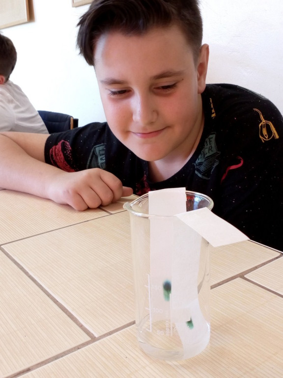 Odkrywcy sekretów nauki - zajęcia unijne w PSP 5