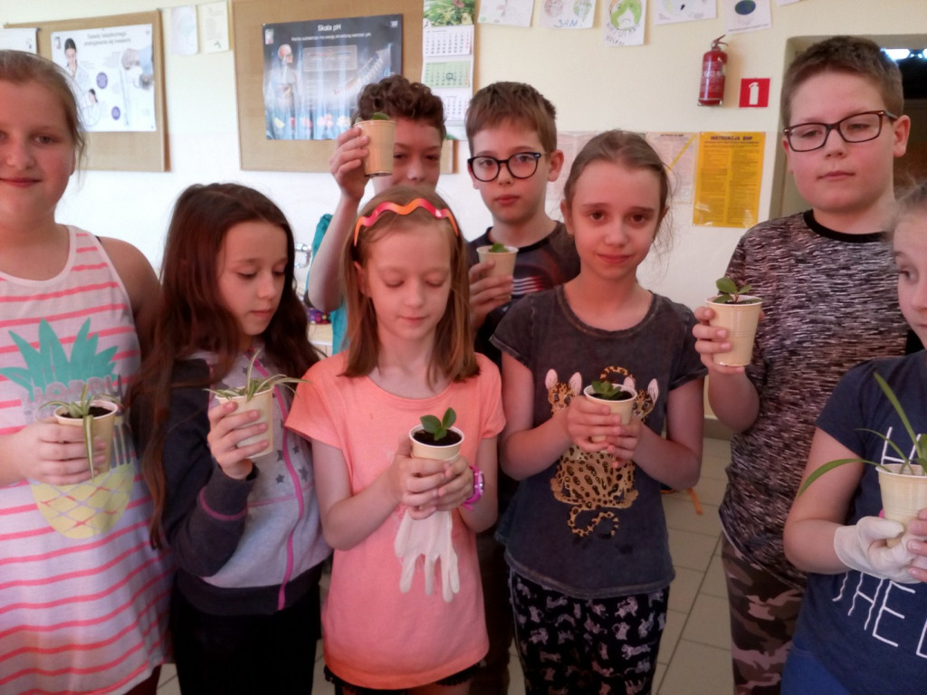 Odkrywcy sekretów nauki - zajęcia unijne w PSP 5