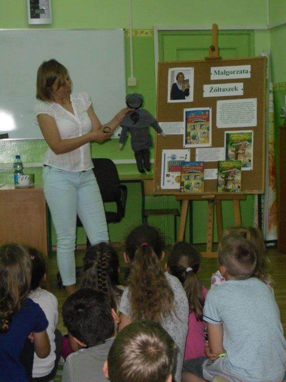 Spotkanie w bibliotece w Gnojnej