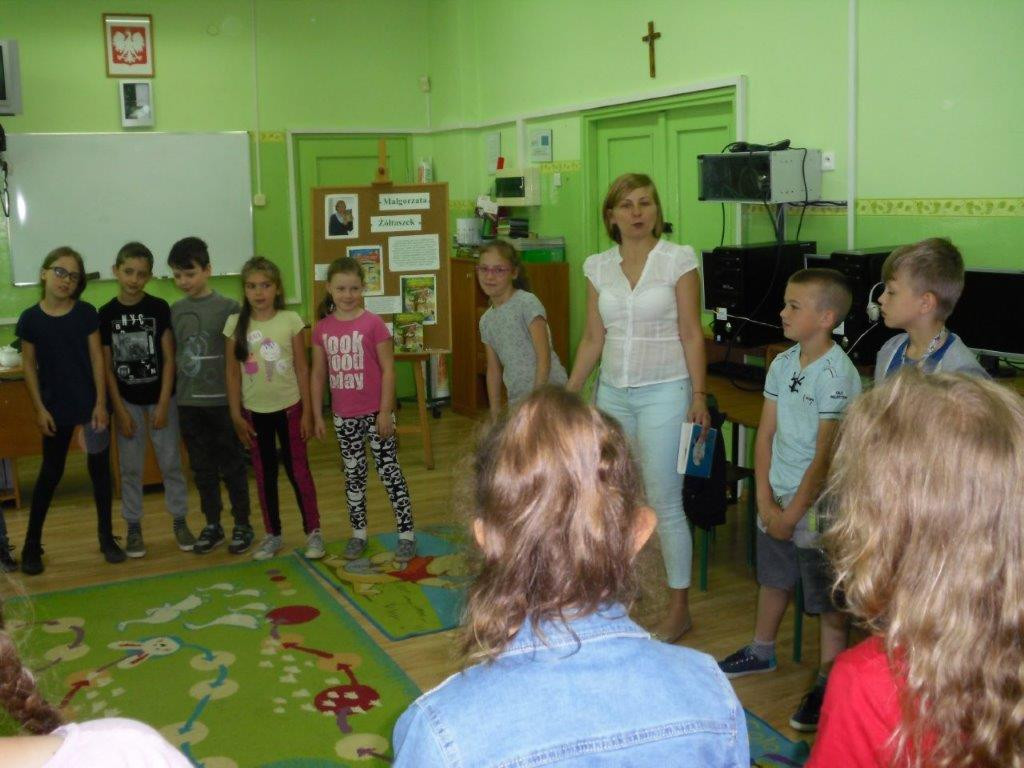 Spotkanie w bibliotece w Gnojnej