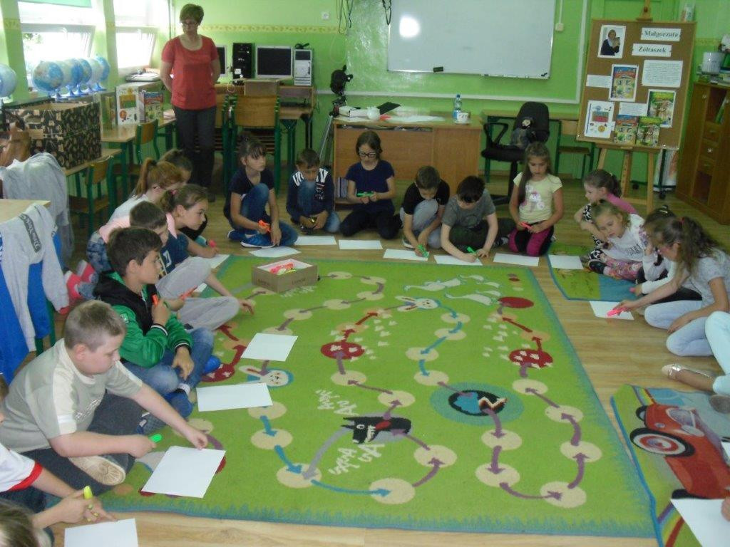 Spotkanie w bibliotece w Gnojnej