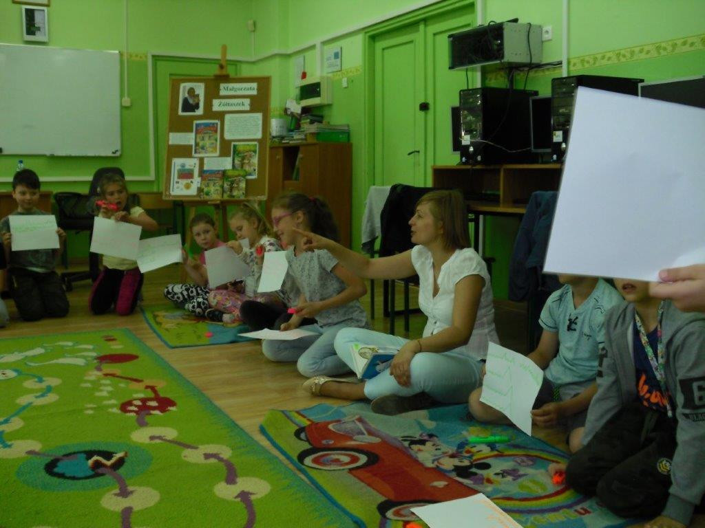 Spotkanie w bibliotece w Gnojnej