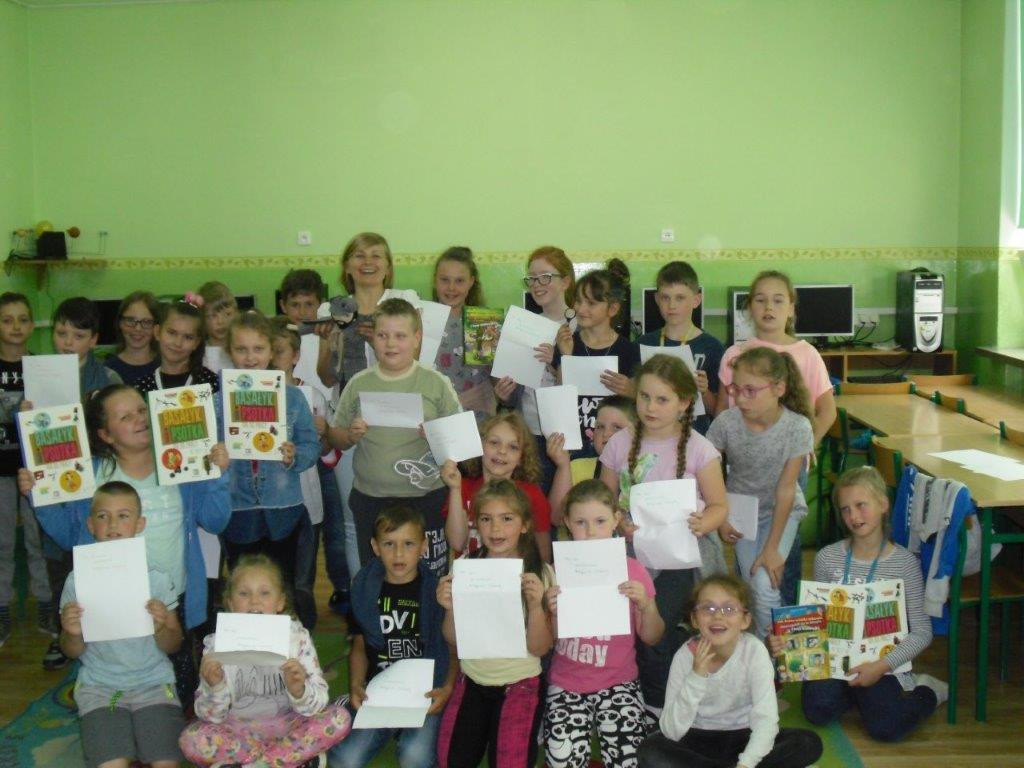 Spotkanie w bibliotece w Gnojnej