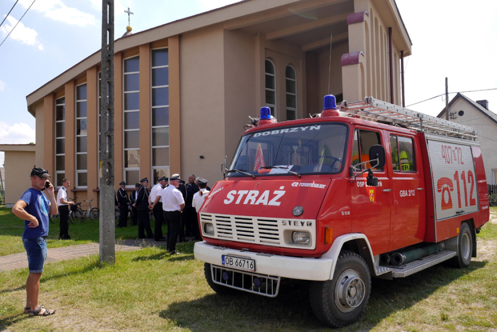 Sztandar dla strażaków z Dobrzynia