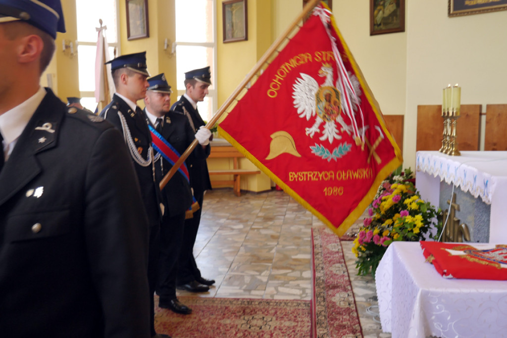 Sztandar dla strażaków z Dobrzynia