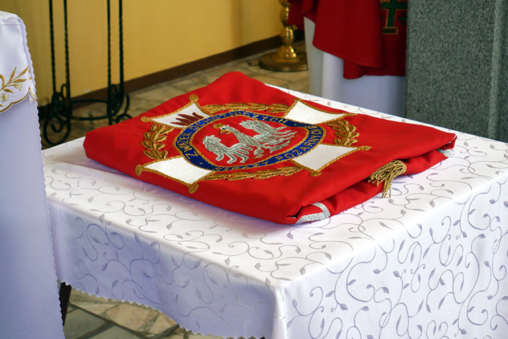 Sztandar dla strażaków z Dobrzynia