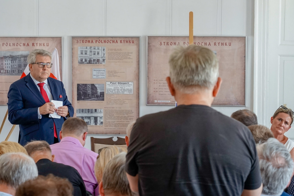 Spotkanie z Ryszardem Czarneckim - europosłem PIS w Grodkowie [fotorelacja]