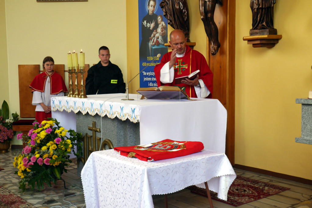 Sztandar dla strażaków z Dobrzynia