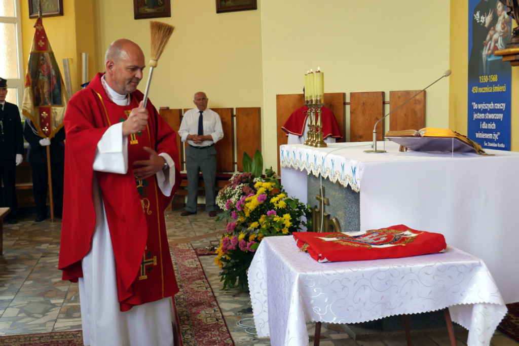 Sztandar dla strażaków z Dobrzynia