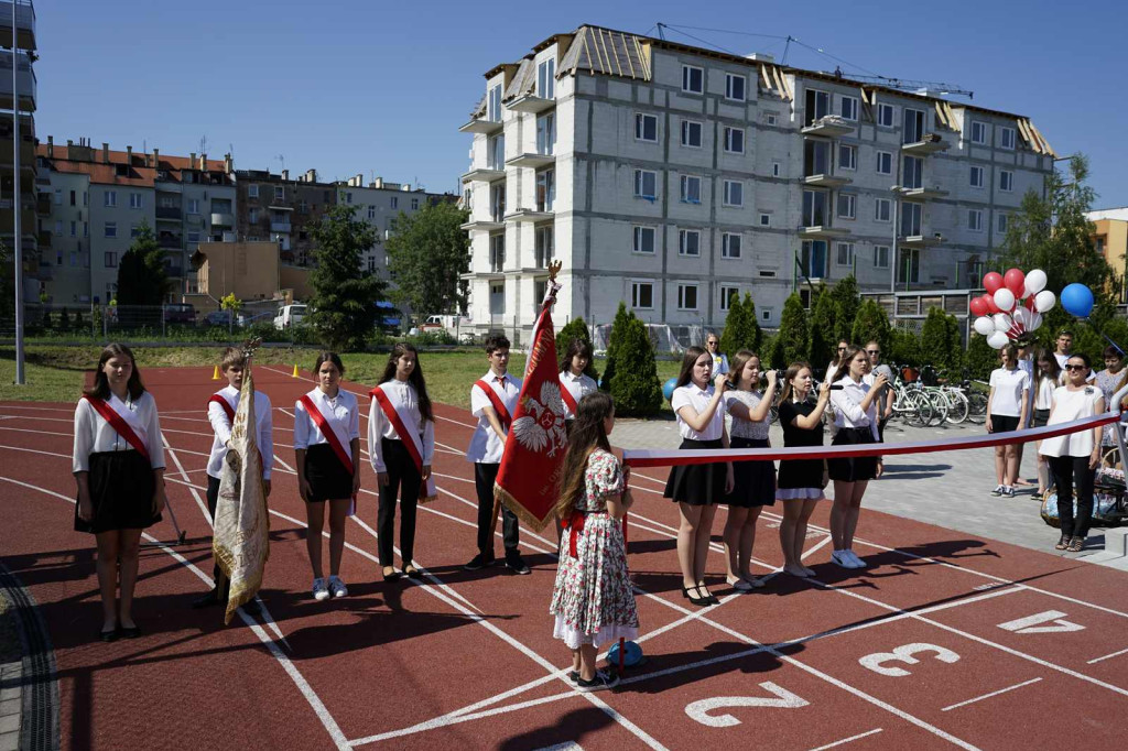 Uroczyste otwarcie nowego kompleksu sportowego w PSP1 Brzeg [fotorelacja]
