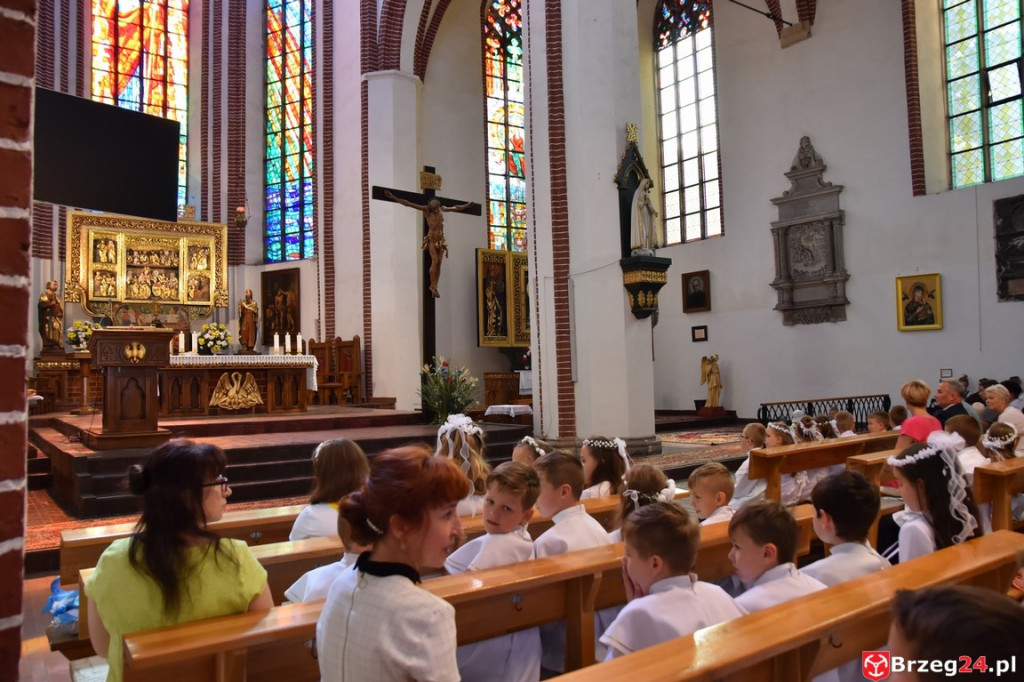 Boże Ciało w Brzegu. Międzyparafialna procesja przeszła ulicami miasta