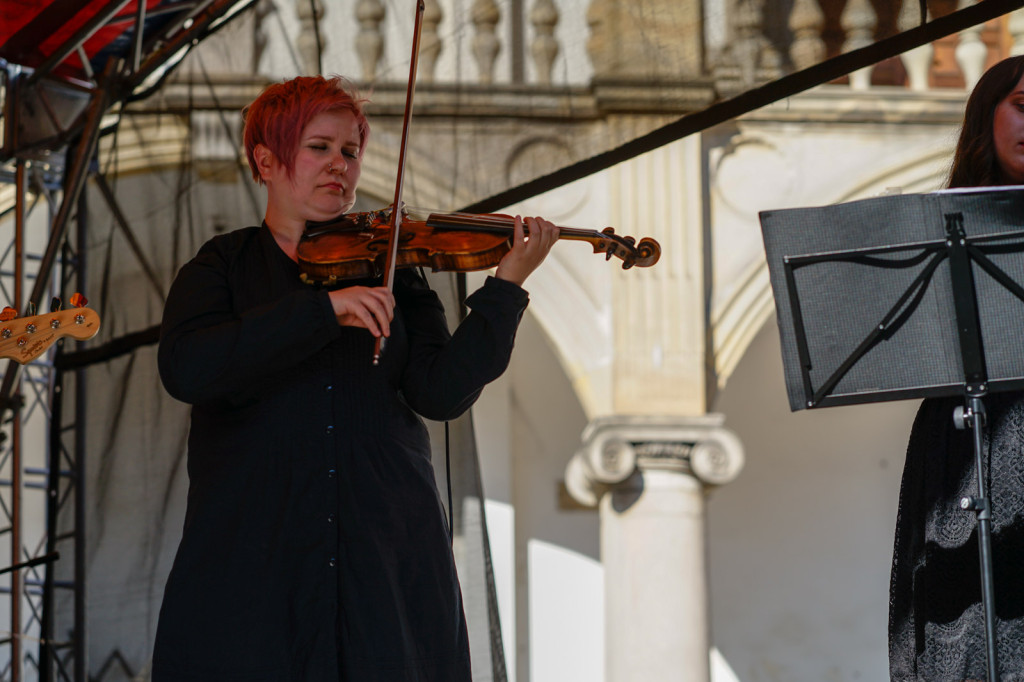 Polscy artyści mieszkający za granicą najechali na Zamek Piastów Śląskich