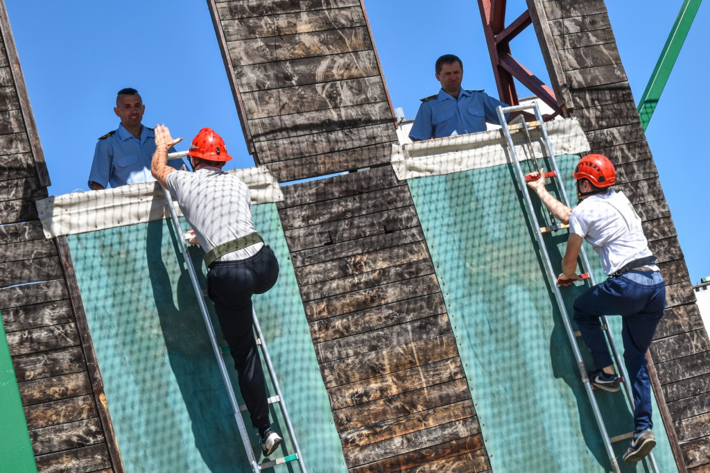 Wojewódzkie zawody sportowo-pożarnicze w Brzegu 2018
