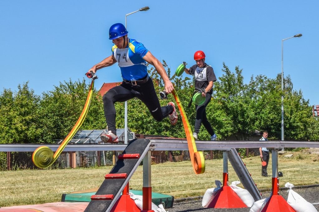 Wojewódzkie zawody sportowo-pożarnicze w Brzegu 2018