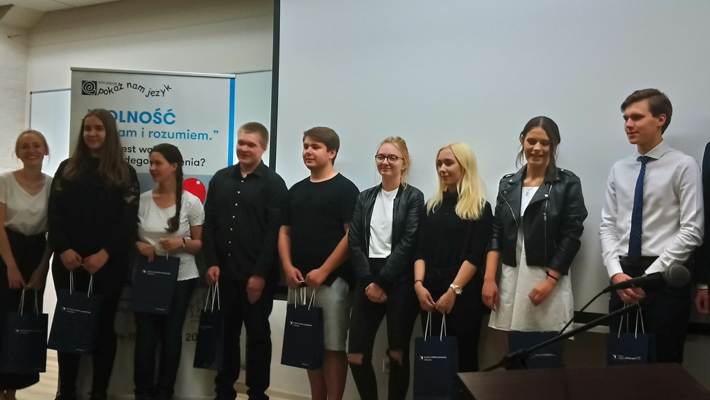 Uczennica I LO w Brzegu 