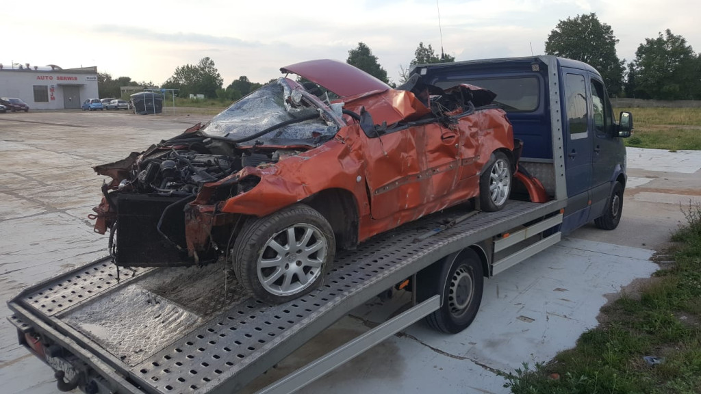 Dwie osoby poszkodowane w wypadku na autostradzie A4