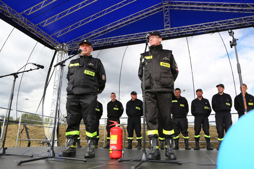 OSP Mąkoszyce i OSP KSRG Lubsza na 17. Wojewódzkich Obchodach Dnia Inwalidy