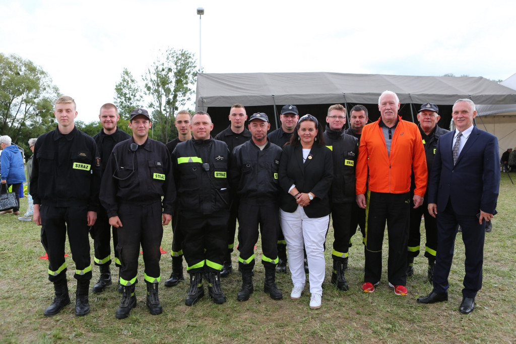 OSP Mąkoszyce i OSP KSRG Lubsza na 17. Wojewódzkich Obchodach Dnia Inwalidy