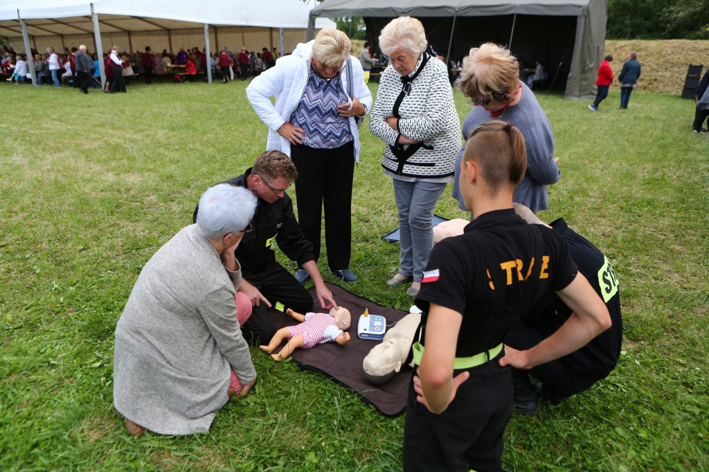 OSP Mąkoszyce i OSP KSRG Lubsza na 17. Wojewódzkich Obchodach Dnia Inwalidy