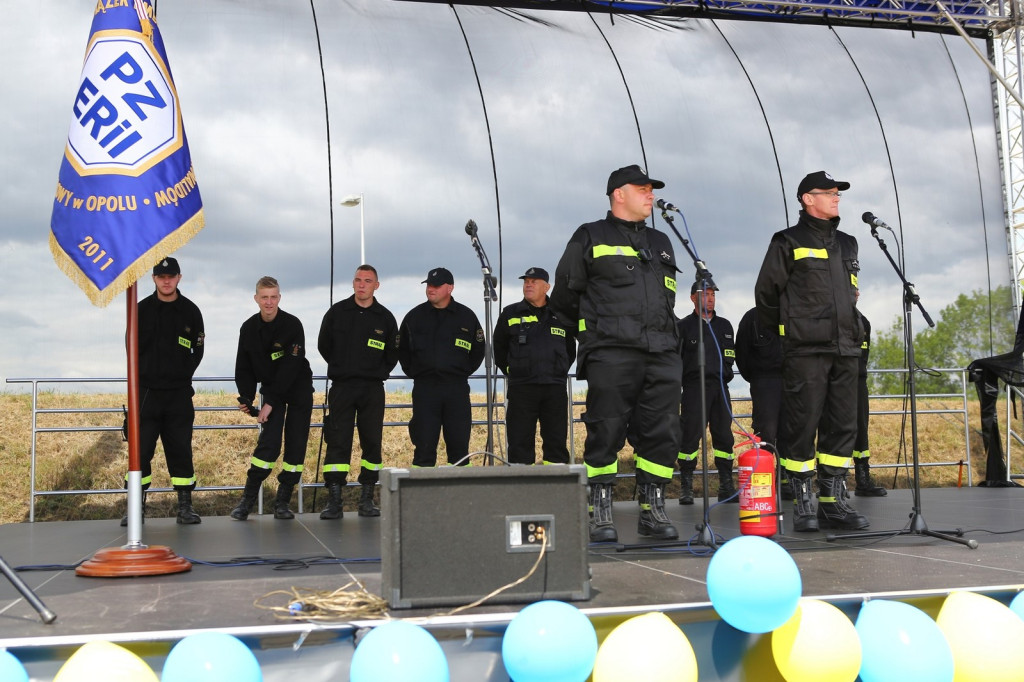 OSP Mąkoszyce i OSP KSRG Lubsza na 17. Wojewódzkich Obchodach Dnia Inwalidy