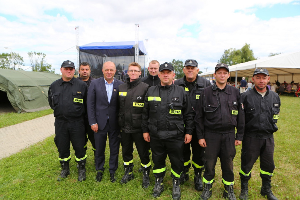 OSP Mąkoszyce i OSP KSRG Lubsza na 17. Wojewódzkich Obchodach Dnia Inwalidy