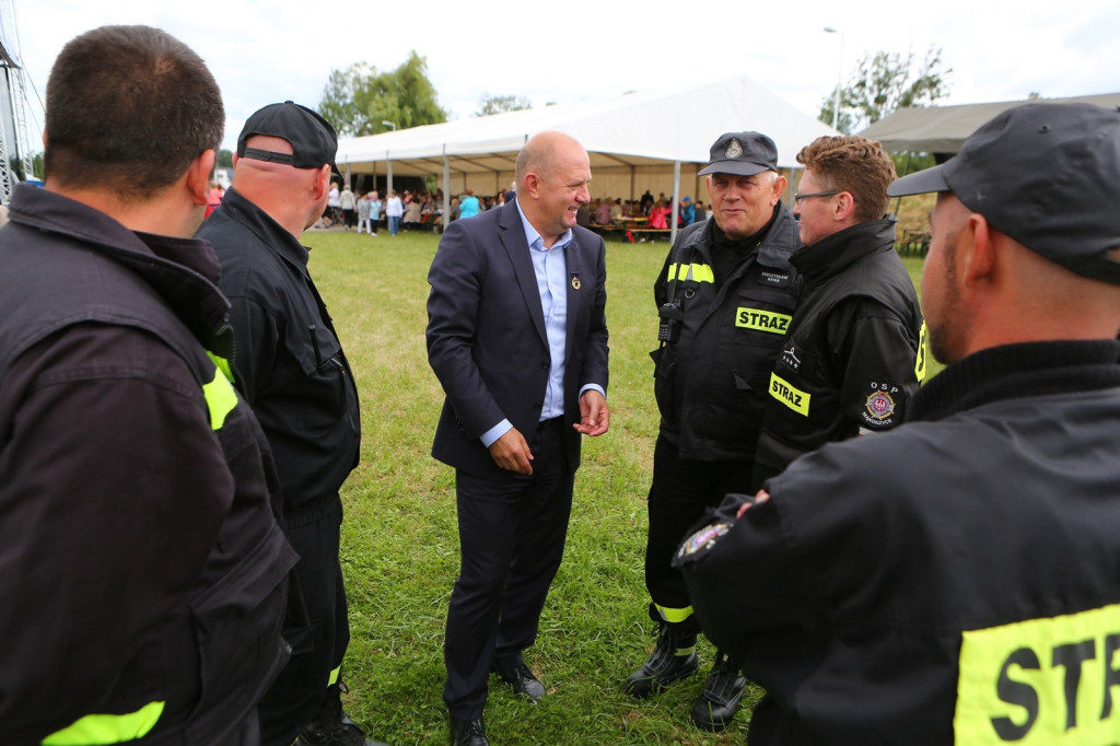 OSP Mąkoszyce i OSP KSRG Lubsza na 17. Wojewódzkich Obchodach Dnia Inwalidy
