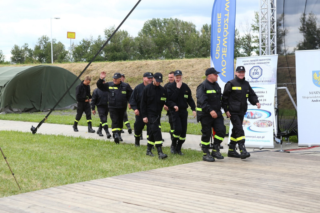 OSP Mąkoszyce i OSP KSRG Lubsza na 17. Wojewódzkich Obchodach Dnia Inwalidy