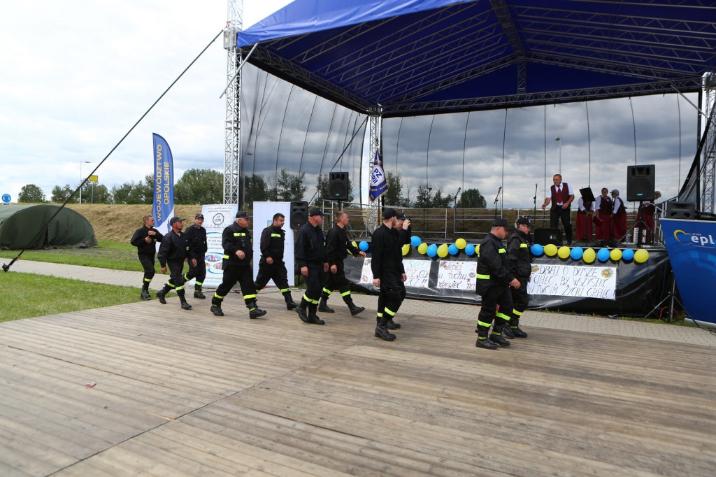 OSP Mąkoszyce i OSP KSRG Lubsza na 17. Wojewódzkich Obchodach Dnia Inwalidy