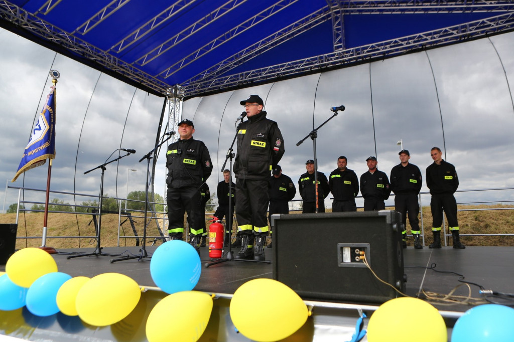 OSP Mąkoszyce i OSP KSRG Lubsza na 17. Wojewódzkich Obchodach Dnia Inwalidy