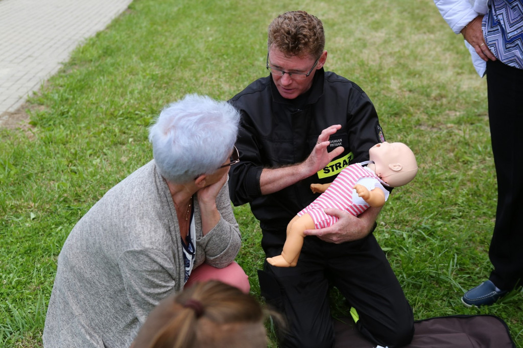 OSP Mąkoszyce i OSP KSRG Lubsza na 17. Wojewódzkich Obchodach Dnia Inwalidy