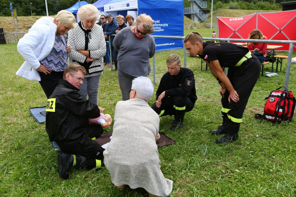OSP Mąkoszyce i OSP KSRG Lubsza na 17. Wojewódzkich Obchodach Dnia Inwalidy