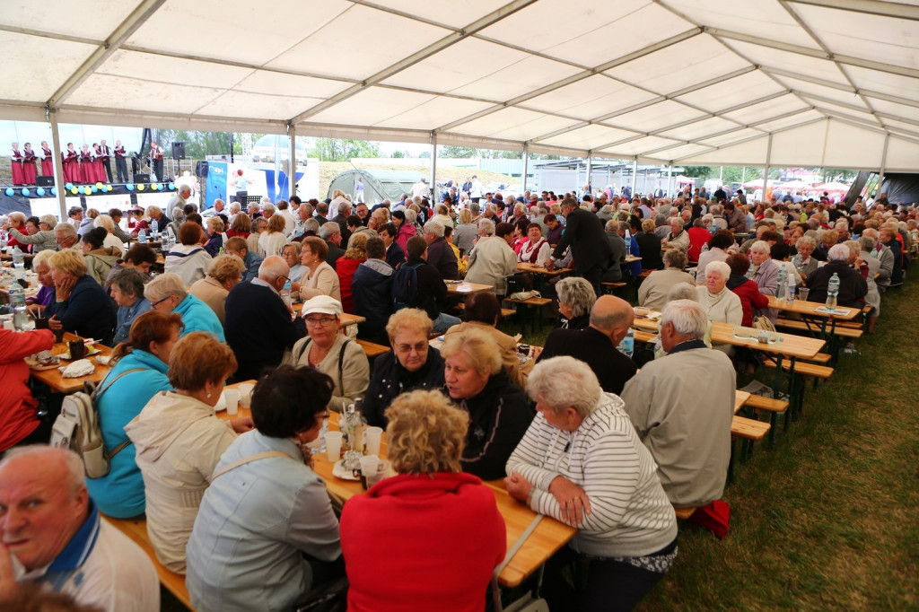 OSP Mąkoszyce i OSP KSRG Lubsza na 17. Wojewódzkich Obchodach Dnia Inwalidy