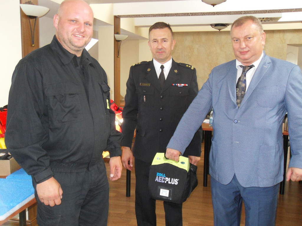 Sprzęt dla strażaków ochotników z terenu Gminy Lubsza