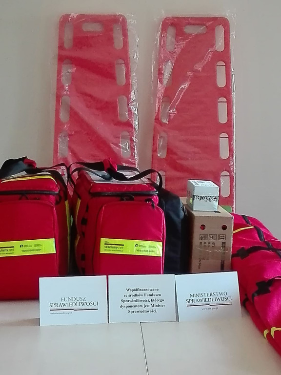 Gmina Olszanka otrzymała dotację z Ministra Sprawiedliwości na doposażenie jednostek OSP w torby medyczne PSP R1