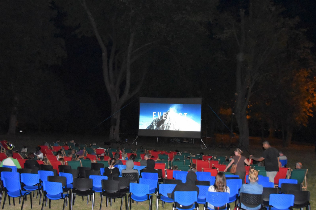 Plenerowy seans filmu pt. 