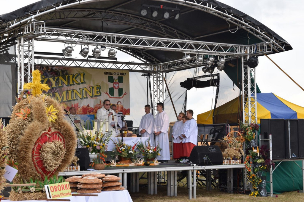 Dożynki Gminy Olszanka w Obórkach [fotorelacja]