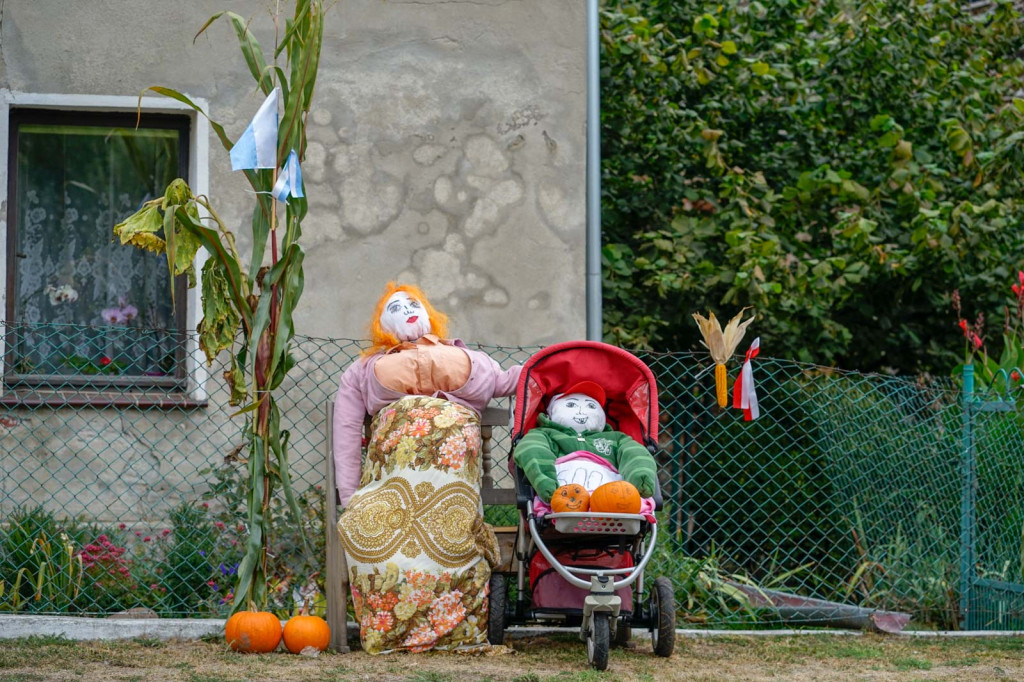 Święto plonów w Brzezinie. Najpiękniejszy wieniec dożynkowy w Gminie Skarbimierz z Kopanie