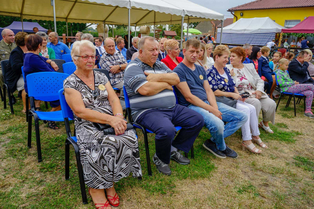 Święto plonów w Brzezinie. Najpiękniejszy wieniec dożynkowy w Gminie Skarbimierz z Kopanie