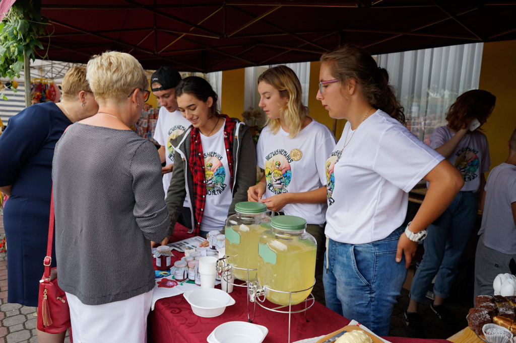 Święto plonów w Brzezinie. Najpiękniejszy wieniec dożynkowy w Gminie Skarbimierz z Kopanie