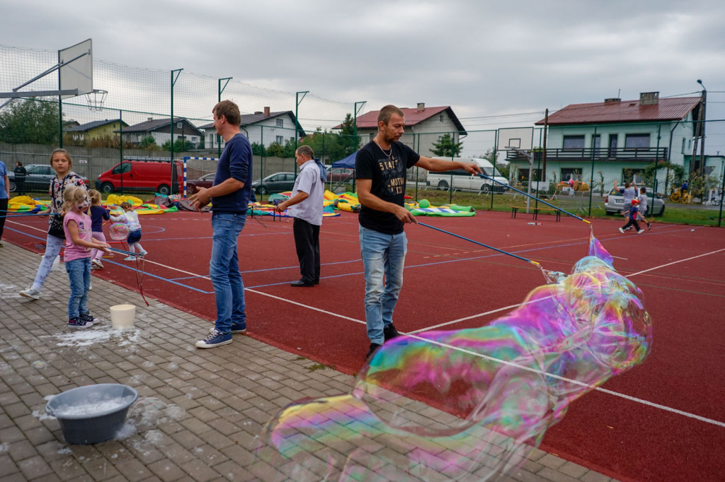 Święto plonów w Brzezinie. Najpiękniejszy wieniec dożynkowy w Gminie Skarbimierz z Kopanie